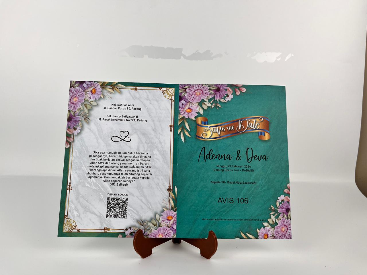 Cetak Undangan Blanko Murah & Cepat | Jasa Cetak Undangan Elegan